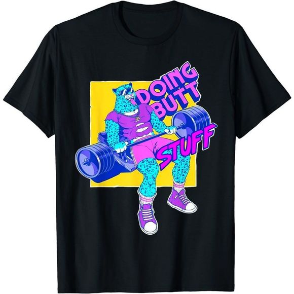 Other - Funny Doing Stuff Workout Bodybuilding Fitness Gym Muscle Tshirt